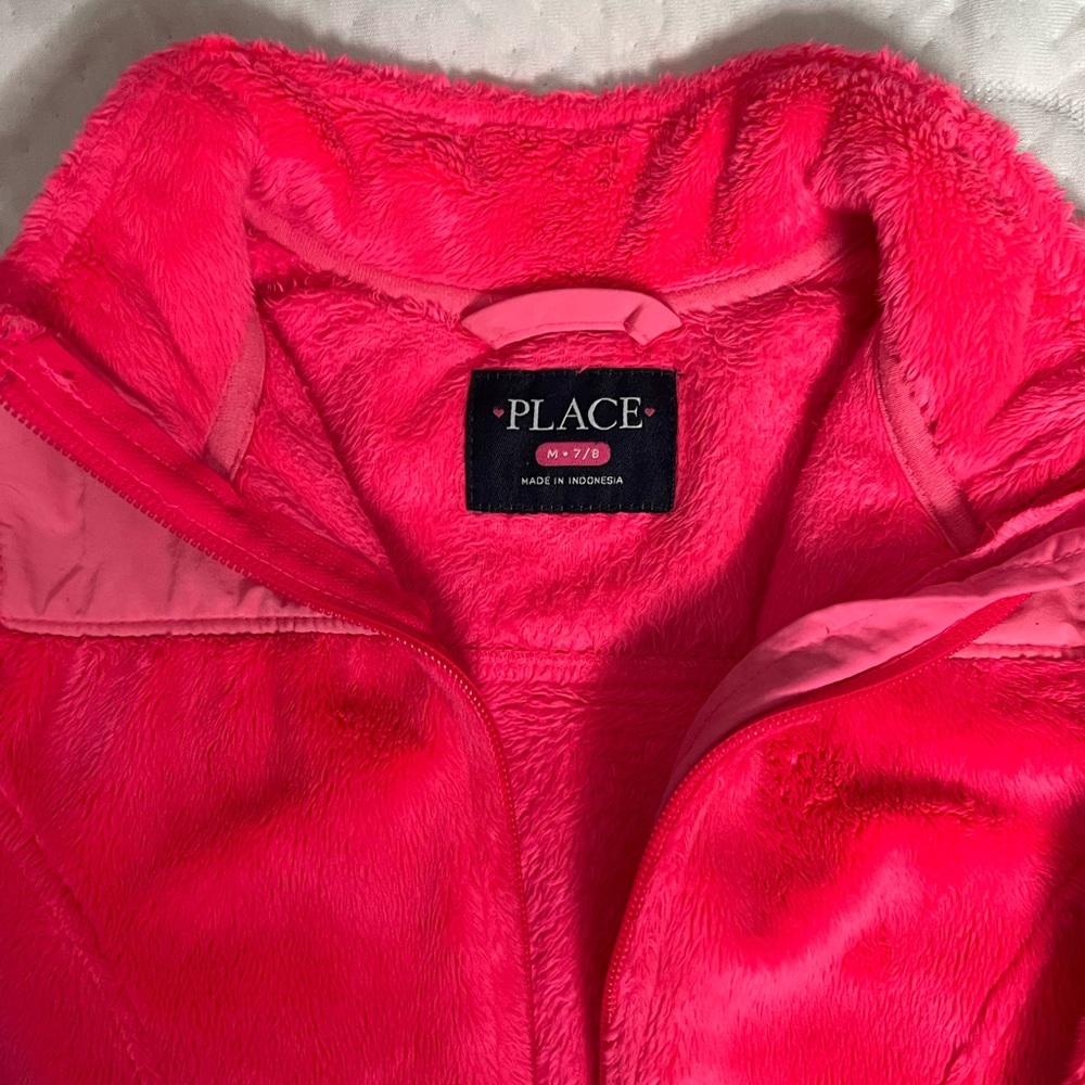 Light girl fleece jacket (used)